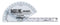 Baseline 12-1012HR Plastic Goniometer for Finger Flexion to Hyper-Extension