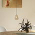 Set 2-Pack FOMIYES Bamboo Lamp Shade Replacement Small Woven Rattan Drum Lampshades Clip-on for Pendant Lights Table