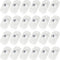 Honoson 24 Pcs Self Adhesive Caster Wheels, Appliance Rollers for Kitchen, 360° Swivel Mini Small Kitchen Sliders