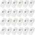Honoson 24 Pcs Self Adhesive Caster Wheels, Appliance Rollers for Kitchen, 360° Swivel Mini Small Kitchen Sliders