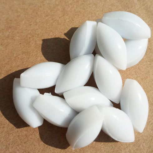 Magnetic Stirrer Stir Bar PTFE - Olive Shape Magnetic Mixer Stir Bars (7x15mm, 10pcs)