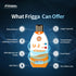 Frigga USB Temperature Data Logger 2Pack, Single Use 100 Days High Accuracy Thermometer Monitor U2, 14400 Points with