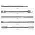5 Set SURGICAL ONLINE Metal Spatula pcs Kit Tools - Stainless Steel Double-Sided Tools, High Mirror Finish, Built