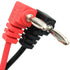 Digital Multimeter Banana Plug Connector, Electrical Test Lead Probe Cable 1000V, 80cm Long Pair