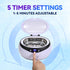 VUA 22oz 304 5 Ultrasonic Jewelry Cleaner, Ring Cleaner, Ultrasonic Cleaner Machine, Stainless Steel Tank, Time Modes