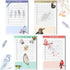 Fumete 4 Pack Bird Lover Gifts for Women - Sticky Notes Bird to Do List, 200 Sheets Christmas Cardinal Gifts for Women