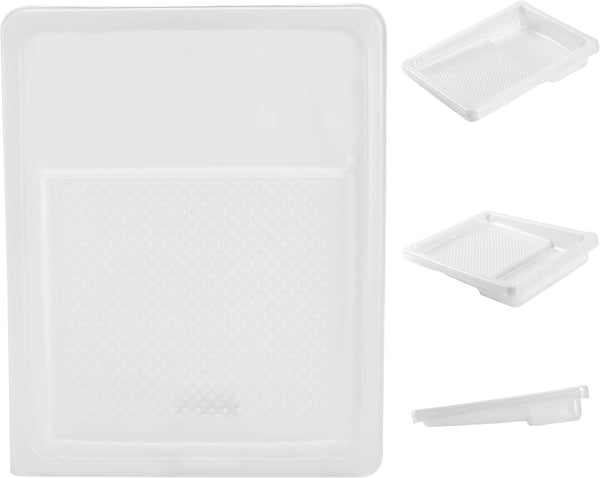 Bates Paint Tray Liner - 9 Inch, 10 Pack Disposable Plastic Paint Trays for House Painting Supplies
