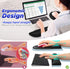Gimars Upgrade Ergonomic Mouse Pad with Wrist Support, Superfine Fibre, Comfortable for Gaming & Office