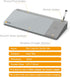 SELEAD Desktop Glass Whiteboard with Wireless Charger Station, Dry Erase Board for Home, School, Office Desk
