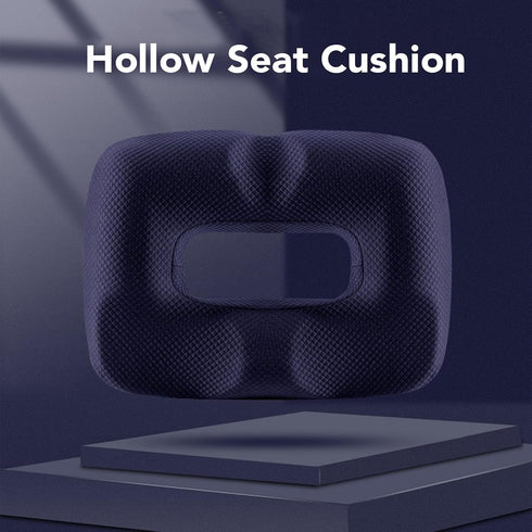Tailbone Office Chair Cushions, Comfortable Memory Foam Breathable Versatile Non Slip Sciatica and Back Coccyx Seat