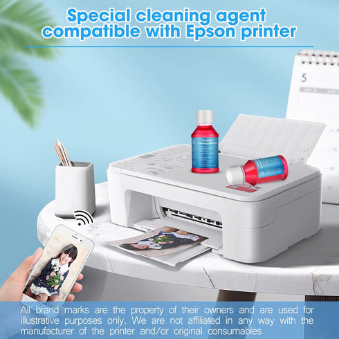 Printhead Cleaning Kit for Epson ET-2850, ET-2800, ET-2803, ET-2760, ET-2720, ET-3850, ET-15000, ET-2750, ET-4800,