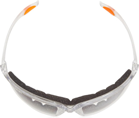 MCR Safety Glasses LW310AF Law 3 Clear Polycarbonate Lenses with UV Protection & Anti-Fog Coating, Bayonet Temple, 1