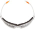 MCR Safety Glasses LW310AF Law 3 Clear Polycarbonate Lenses with UV Protection & Anti-Fog Coating, Bayonet Temple, 1