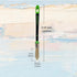Small Paint Brush for Touch Ups, Trim Stain Brush for Sash, Baseboards, House Wall Corners, Size 0.6-inch (15mm)