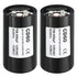 PATIKIL Motor Start Capacitor, 2 Pack, 708-850uF/Mfd, 125V, 50/60Hz, CD60 Run Capacitor