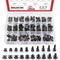 Hilitchi 250-Pcs 6 x 6mm 12 x 12mm Tactile Push Button Switch Micro Momentary Assortment Kit