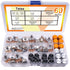 Taiss 80PCS Potentiometer Kit, WH148 B5K 10K 20K 50K 100K Ohm Rotary Audio Potentiometers