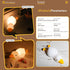 Cozy Dimmable 3 Lying Goose Night Light, Colors Night Light for Kids, Cute Silicone Squishy, Rechargeable Bedside Touch