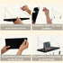 KjsEphitelian 1-Pack Hooks12x6.0in Cubicle Shelf For Fabric Walls With Black Wooden Cubicle Shelf Hanging Organizer