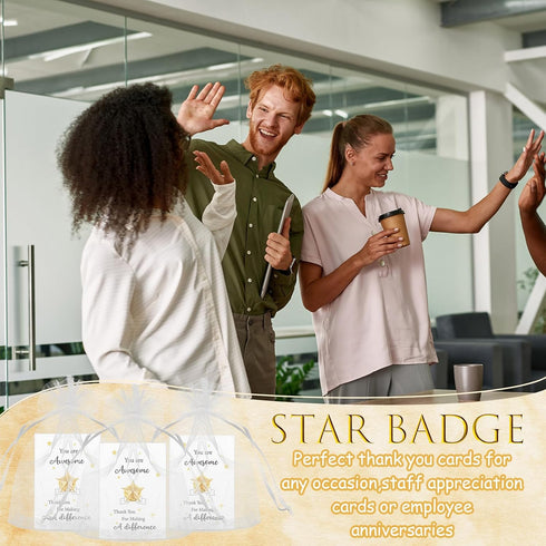 Nosiny Star Pins Graduation Pin Thank You Gifts Pocket Hug Pin Gifts Star Badge Lapel Pins You Are Awesome Cards & Bags