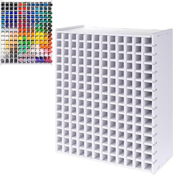 mekueeex Art Marker Storage Rack for 180 Markers, Watercolour Brushes Pens Colored Pencils
