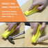 Micro Detail Sander with 70PCS Sandpaper, 3.5”x 1” Micro Sanding Tools for Small Projects, Crafts, and Wood Polish