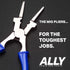 ALLY Tools Professional Multi-Functional 8" Anti-Rust MIG Welding Pliers, Reliable and Durable