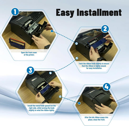 SP700 SP700 RC700, SP712, SP712R, SP742, SP740, SP747 12-Pack) Printer Ribbon Compatible with Star Printer Ribbons