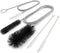 Flexible Drain Brush, 66 Inch Long Double Ended Hose Pipe Cleaners, 58 Inch Tube Cleaning Brush, 2 Pack 8 Inch Straw