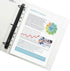 Rubex Sheet Protectors, 8.5 x 11 inch Clear Page Protectors, Reinforced 11 Hole for 3 Ring Binder (50 Sheets)