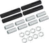 VIAPUICE Lighting Fixture Downrods M10 x 2'', 4 Set Threaded Extension Rod Lamp