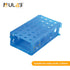 ULAB Plastic Multipurpose 3-Way Centrifuge Tube Rack Set, 2 Colors Red Blue, PP Material
