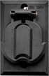 Hinkley Grounded Covered Outlet for Outdoor Lighting Posts, Weather-Resistant, Add to Light Post for Outdoor Power