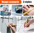 BERHW 12 5 Set Pcs Multi-Purpose Long Head Deep Hole Marker Pens, Long Nib Marker For Metal, Quick Dry Waterproof