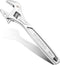 WORKPRO Adjustable Wrench, 8-inch Heavy Duty Spanner with Inch/Metric Scale, Chrome Plated Cr-V Steel