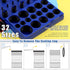 Glarks 411Pcs 32 Sizes SAE Universal O-Ring Assortment Kit for Plumbing Repair and Sealing Connections