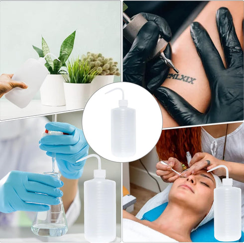 Oubest 1000ml Squeeze Bottle, LDPE Plastic Wash Bottle for Irrigation Plant and Medical Lab