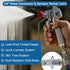 50FT 5FT 1/4" 8500 Airless Paint Sprayer Hose with Whip Hose, NPT High Pressure PSI Spray Hose, Flexible Reinforced