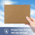 ValBox 100 Qty A6 Envelopes, Self Seal 6.5 x 4.75" Brown Kraft Paper Invitation Envelopes for 4x6 Cards, Photos,