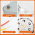 HORTHERO 802360JA 24V 5/6RPM V8043/8044 Valve-2Pack Motor Work Well with Honey-Well Zone