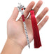 Chinese Metal Bookmarks with Tassel, Vintage Bookmark with Handmade Silky Tassel for Book Lovers
