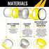 Sopoby 500PCS Solder Seal Wire Connectors, Self Soldering Heat Shrink Butt Connector for Marine Automotive Electrical