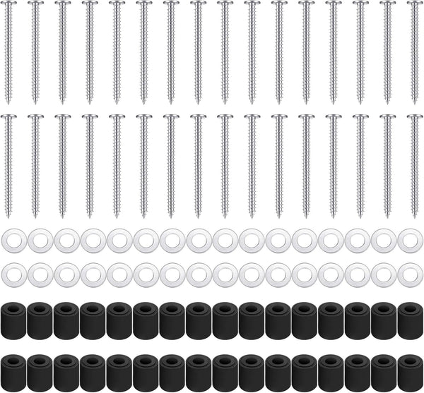 Eagles Pegboard Mounting Kit, 32 Spacers, Screws, and Steel Washers for 1/8 Inch and 1/4 Inch Pegboard
