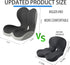 Zamerry Memory Foam Office Chair Cushion for Sciatica Pain Relief Ergonomic Seat Cushions for Office Chairs, Desk Chair