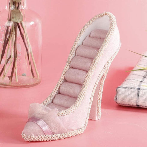 Gonetre High Heeled Holder High Heel Bracket High Heeled Jewelry Holder High Heeled Display Stand Display Stand Pink