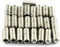 RuiLing 25PCS 1/4-20x1/2" Hexagon Hex Socket Set Screws, 304 Stainless Steel Full Thread Cup Point Grub Screws