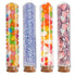 Bekith 24pcs 80ml Clear Glass Test Tubes with Cork Stoppers and 2 Brush for Bath Salt, Candy Storage