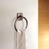 7-Inch Hammered Monarch Abode Bathroom Towel Holder Round Antique Copper Bathroom Hand Towel Holder for Bathrooms Wall