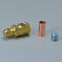 RIVERWELD TIG Welding Cable Panel Connector Socket Set DKJ10-25 & DKZ10-25, Quick Fitting Dinse-Style 200Amp