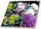 3dRose Image of Crazy for Cauliflower On Purple Green Vegetables 6 Inch